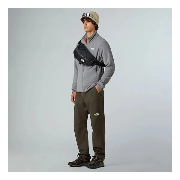 The North Face Glacier NF0A8D0RCQI1 Tam Fermuarlı Gri Erkek Polar - Görsel 9