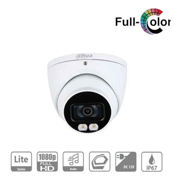 Dahua HAC-HDW1209TQP-A-LED-0280B Dome 2 MP 2.8mm Lens Gece Görüşlü Güvenlik Kamerası - Görsel 7