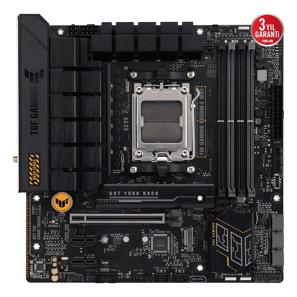 Asus TUF Gaming A620M-Plus AMD AM5 DDR5 Micro ATX Anakart - Görsel 8