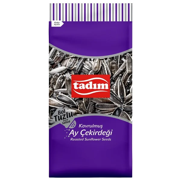 Tadım Ayçekirdeği 180 Gr Kavrulmuş Siyah Ve Bol Tuzlu 24 Lu Karma Paket - Görsel 3