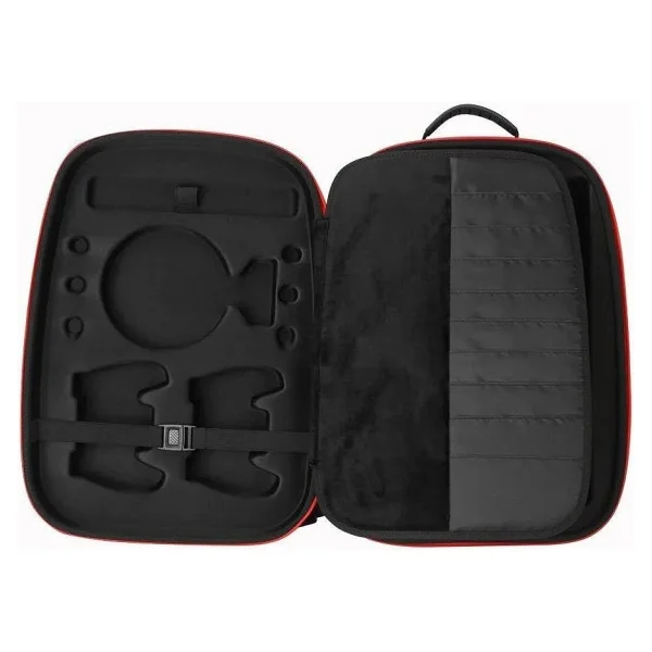 Cosmostech Ps5 Pro CD ve Dijital , Ps5 Fat CD ve Dijital ile Uyumlu Taşıma Çantası Gri - Su Geçirmez, Sert Korumalı, Çok Bölmeli Seyahat ve Saklama Çantası - Görsel 3
