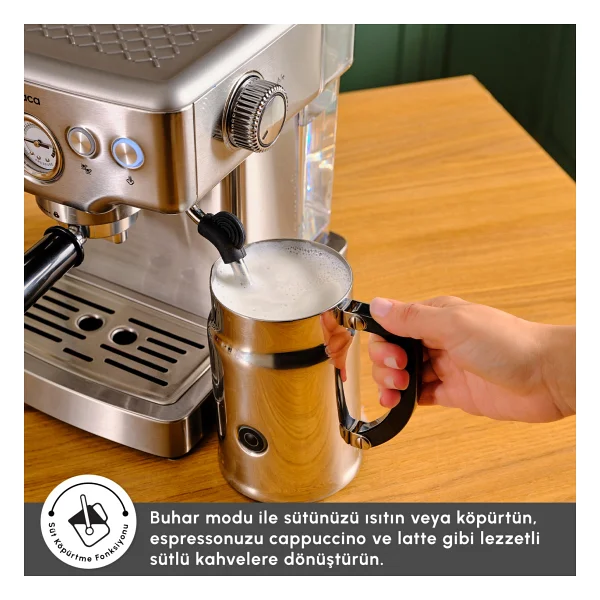 Karaca Coffee ART 1353 Espresso Makinesi - Görsel 7