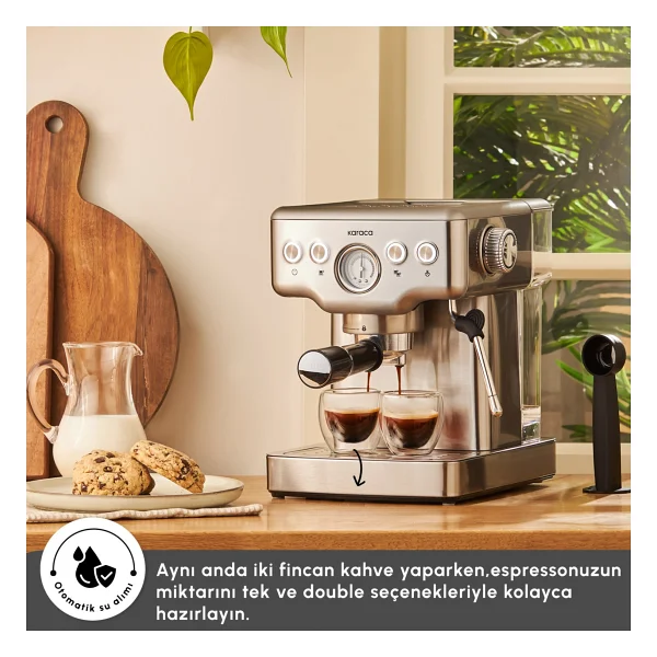 Karaca Coffee ART 1353 Espresso Makinesi - Görsel 8