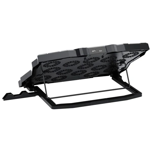 THRONE Frost GT15 15X Turbo LED Fan - 10 Modlu Rgb - LCD Ekran - Siyah (9"-17" Boyut Destekli) - Görsel 3