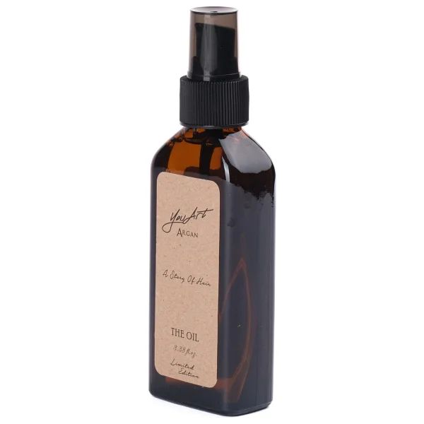 Youart Argan Yağı Serum 100 ml Tüm Saç Tipleri İçin Nemlendirici ve Bakım Sağlar - Görsel 2