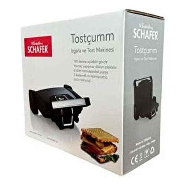 Schafer Tostçumm Inox 1500 W Tost Makinesi - Görsel 10