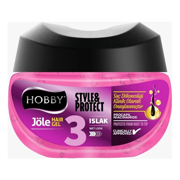 Hobby Style & Protect Islak Saç Jölesi 400 ml - Görsel 3