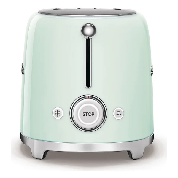 Smeg TSF02PGEU Pastel Yeşil 2x4 Slot Ekmek Kızartma Makinesi - Görsel 5