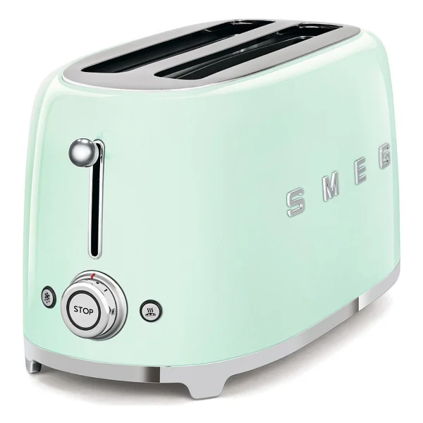 Smeg TSF02PGEU Pastel Yeşil 2x4 Slot Ekmek Kızartma Makinesi - Görsel 6