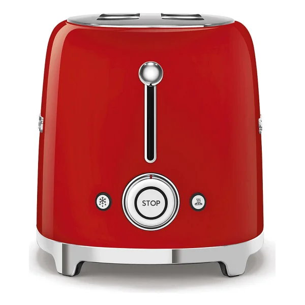 Smeg TSF02RDEU Kırmızı 2x4 Slot Ekmek Kızartma Makinesi - Görsel 2