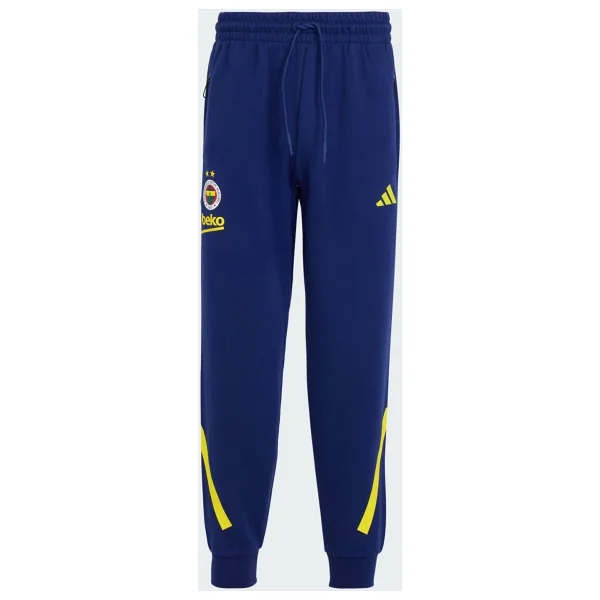 Adidas Fenerbahçe Basketbol KE7000 Erkek Eşofman Altı - Görsel 9