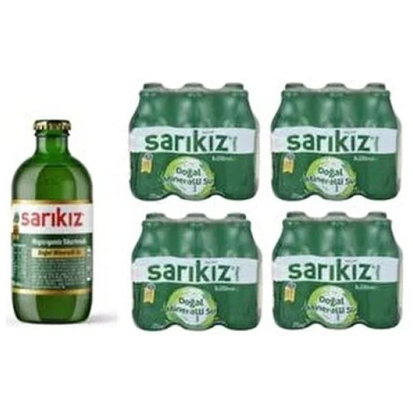 Sarıkız Sade Maden Suyu 24x250 ml - Görsel 3