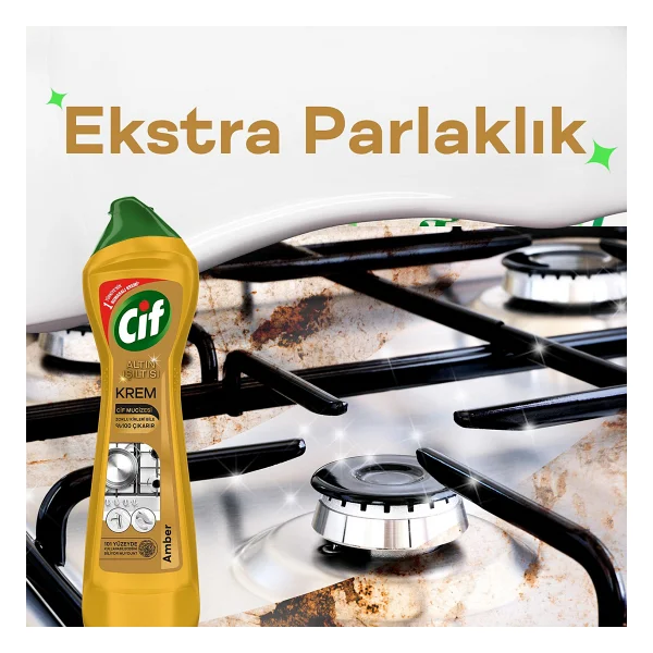 Cif Krem Altın Işıltısı 500 ml - Görsel 4
