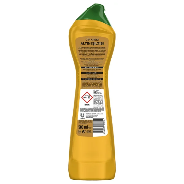 Cif Krem Altın Işıltısı 500 ml - Görsel 9