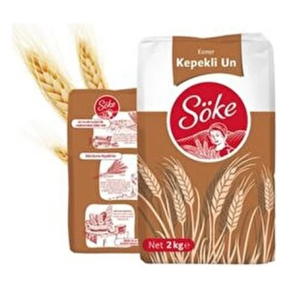 Söke 1 kg Kepekli Un - Görsel 2
