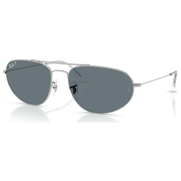 Ray-Ban Exploler IV 3945 003/3R Silver-Dark Blue Polarize Güneş Gözlüğü - Görsel 2
