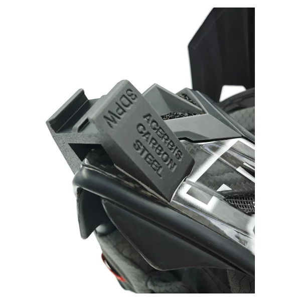 3D Part Works Acerbis Carbon Steel Kask Orjinal Chinmounts Aksiyon Kamera Chin Mount Çene Bağlantı Aparatı Seti - Görsel 9