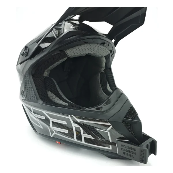 3D Part Works Acerbis Carbon Steel Kask Orjinal Chinmounts Aksiyon Kamera Chin Mount Çene Bağlantı Aparatı Seti - Görsel 7