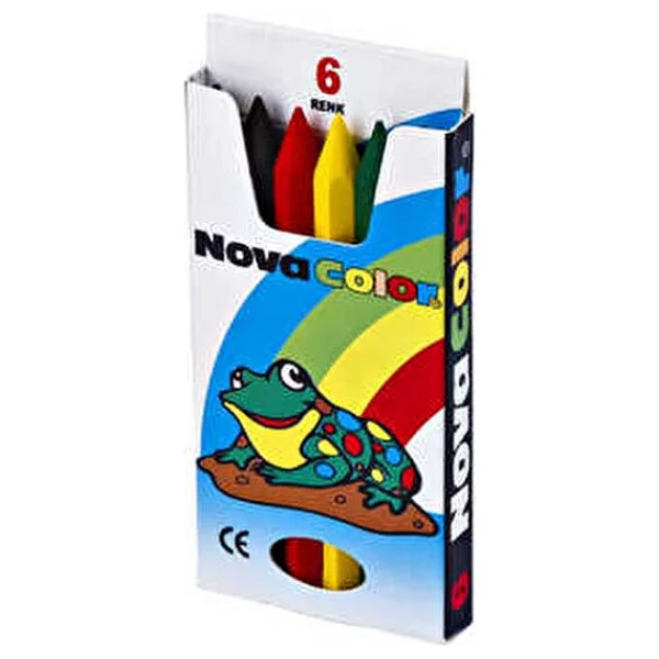 Nova Color NC-1106 6'lı Kısa Mum Boya - Görsel 2