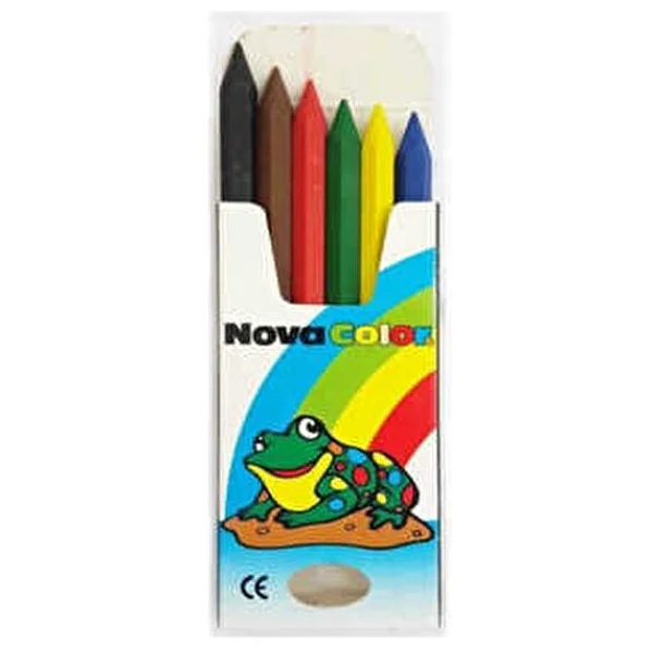 Nova Color NC-1106 6'lı Kısa Mum Boya - Görsel 5