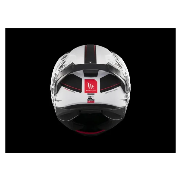 MT Braker SV Charm Full Face Motor Kaskı - Görsel 4