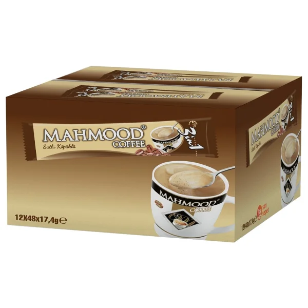 Mahmood Coffee 3'ü 1 Arada Sütlü Köpüklü 48'li 12 Adet Hazır Kahve - Görsel 9