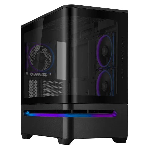 Asus Prime AP202 ARGB Fansız Micro ATX Oyuncu Kasası - Görsel 2