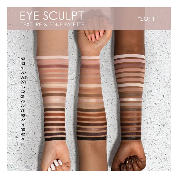 Natasha Denona Eye Sculpt Texture And Tone Far Paleti - Görsel 3