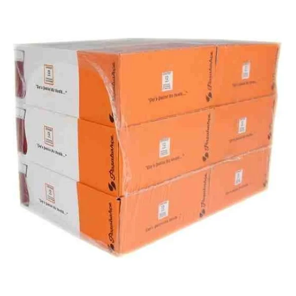Paşabahçe Çay Bardağı 12Lİx6 72ADET Üsküdar Optikli - Şeffaf - 120 ml - Görsel 3