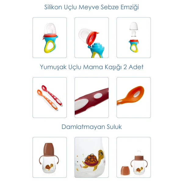 Babyjem Bebek Hediye Beslenme Seti Little Girl 8 Parça - Görsel 2
