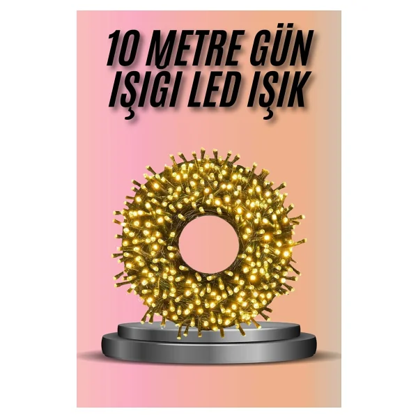 Dekoratif Aydınlatma Ampüllü 10 Metre Gün Işığı Şerit Led - Görsel 6