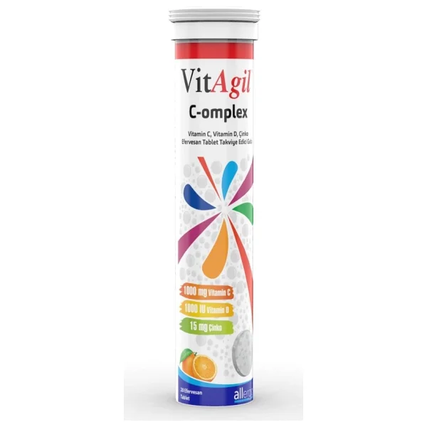 VitAgil C-omplex 20 Efervesan Tablet - Görsel 4