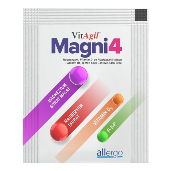 VitAgil Magni4 30 Saşe - Görsel 4