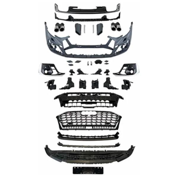 Audi A8 S8 Body Kit Tampon Seti 2022 / 2025 - Görsel 2