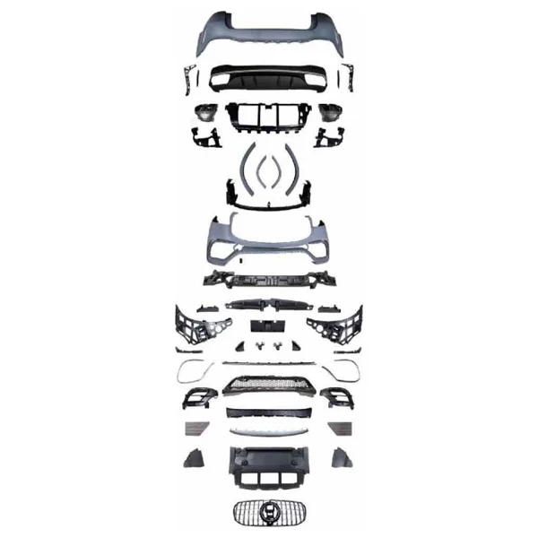 Mercedes Gls X167 GLS63 Body Kit Tampon Seti 2020+ - Görsel 2