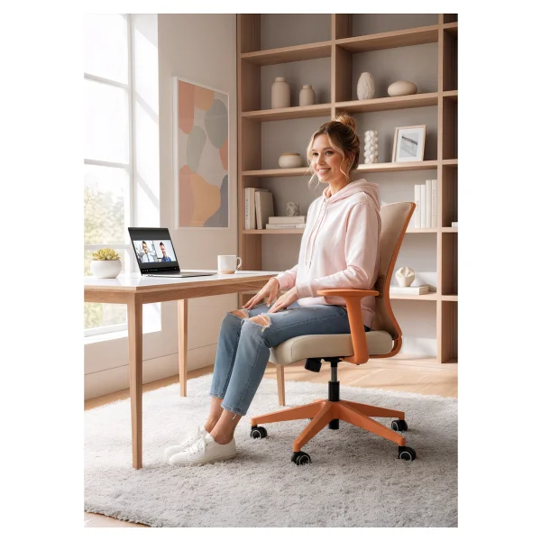 Zeon Büro Comfort Pastel Çalışma Koltuğu - Görsel 6