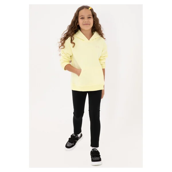 U.S. Polo Assn 50314304-VR044 Kapüşonlu Sarı Çocuk Sweatshirt - Görsel 2