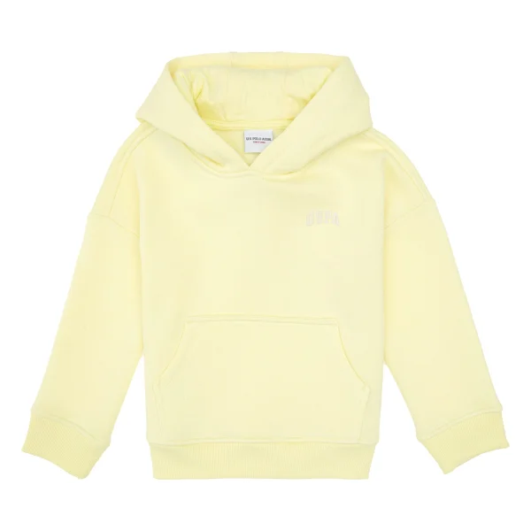 U.S. Polo Assn 50314304-VR044 Kapüşonlu Sarı Çocuk Sweatshirt - Görsel 4
