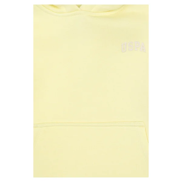 U.S. Polo Assn 50314304-VR044 Kapüşonlu Sarı Çocuk Sweatshirt - Görsel 7