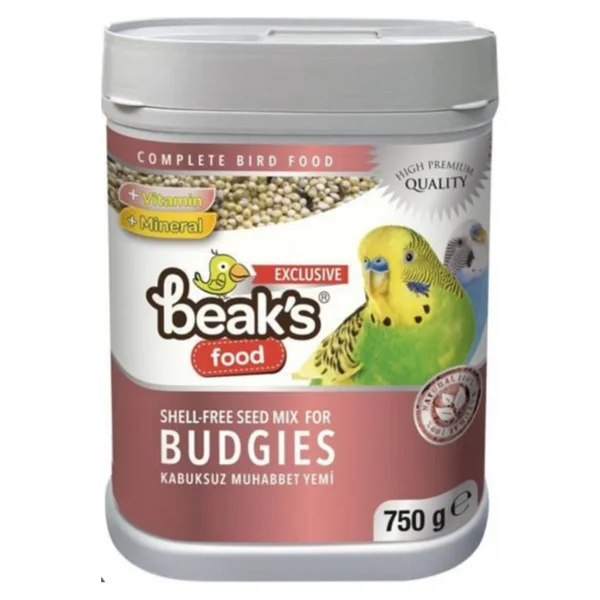 Beak's Kabuksuz 750 gr Muhabbet Kuş Yemi - Görsel 2