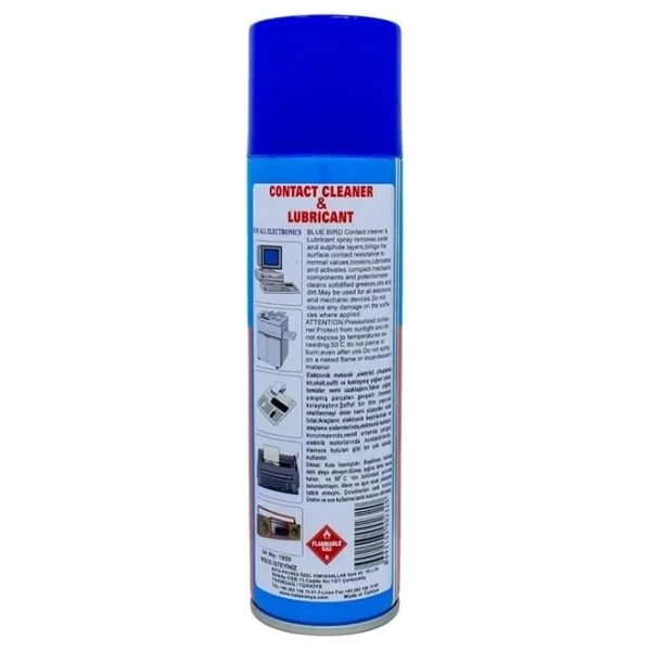 Blue Bird BB-257 250 ml Yağlı Kontak Sprey - Görsel 2