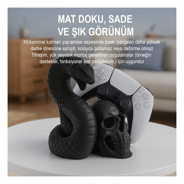 Creality PETG-CF 1.75 mm 1 kg Karbon Fiber Çay Kahverengisi Filament - Görsel 5