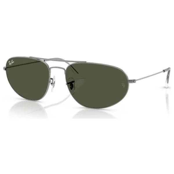 Ray-Ban Exploler IV 3945 004/31 Gunmetal-Green Güneş Gözlüğü - Görsel 7