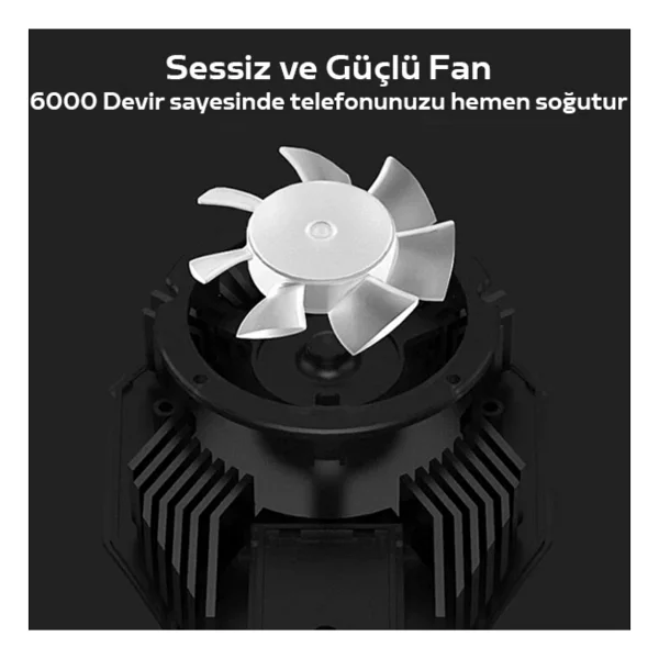 Memo DL06 RGB Telefonu Soğutucu - Görsel 4