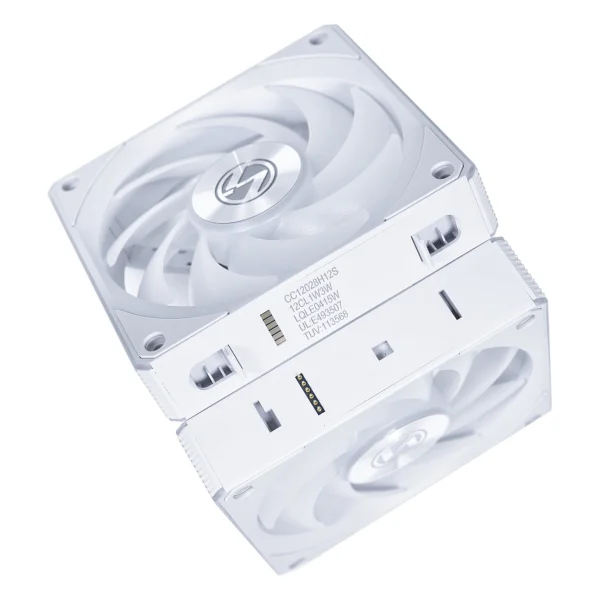 Lian Li Uni Fan CL Wireless G99.12CL1W3W.00 Beyaz 3'lü 12 cm Kasa Fanı - Görsel 3