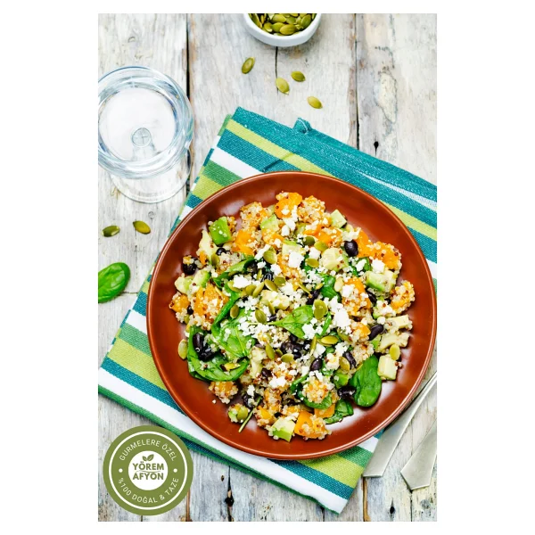 Gülçehre Meşhur Nevşehir Yüksek Proteinli Yerli Vegan Tuzsuz Çiğ Kabak Çekirdeği İçi (Cucurbita Pepo) 1Kg - Görsel 6
