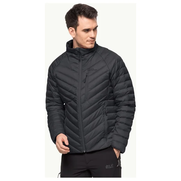 Jack Wolfskin Passamani Down 1207151-6350 Antrasit Erkek Şişme Mont - Görsel 9