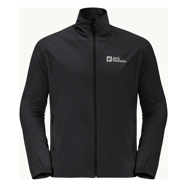 Jack Wolfskin Prelight 1307881-6000 Siyah Erkek Softshell Mont - Görsel 5