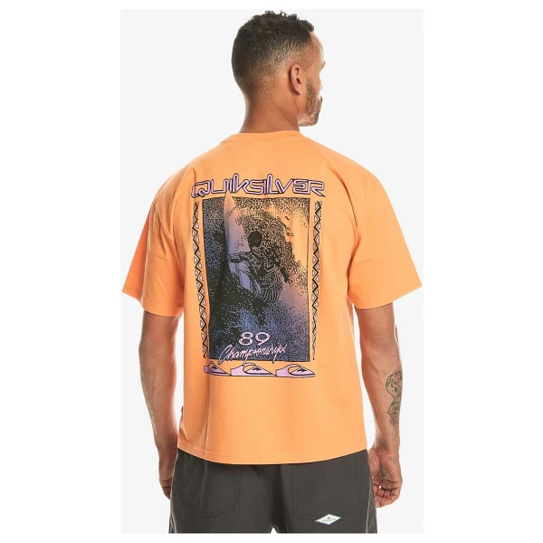 Quiksilver Back Flash EQYZT07605 Kısa Kollu Bisiklet Yaka Erkek Tişört - Görsel 2