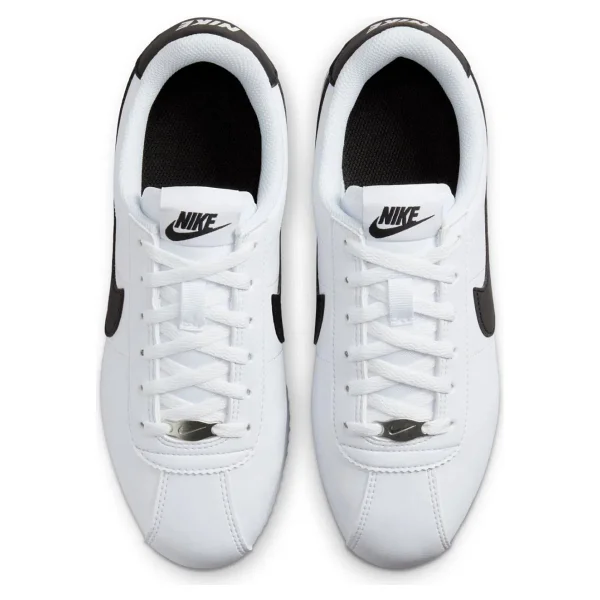 Nike Cortez GS DM0950-108 Beyaz-Siyah Çocuk Spor Ayakkabı - Görsel 4